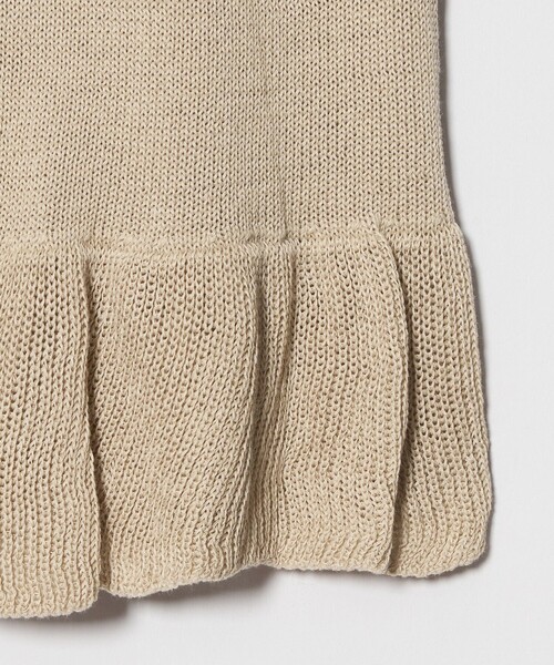 BEAUTY&YOUTH UNITED ARROWS（ビューティーアンドユースユナイテッドアローズ）の「コットン ペプラム 2WAY ベスト ウォッシャブル（ベスト・レディース・ベージュ/ライトグレー/ブラック・FREE）」の11枚目の写真
