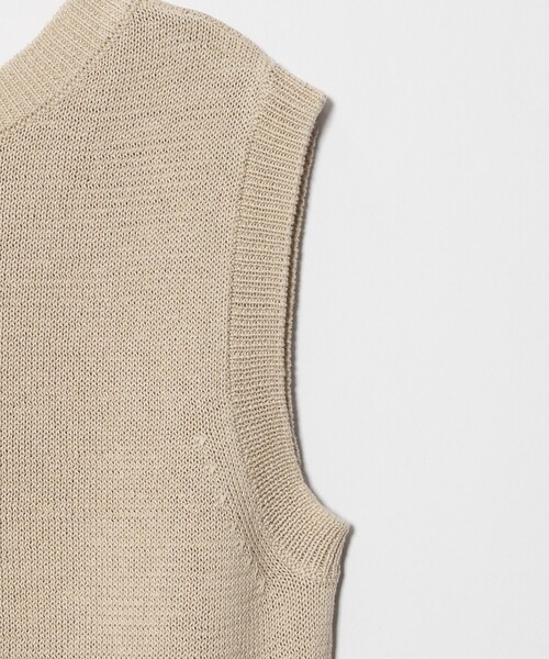 BEAUTY&YOUTH UNITED ARROWS（ビューティーアンドユースユナイテッドアローズ）の「コットン ペプラム 2WAY ベスト ウォッシャブル（ベスト・レディース・ベージュ/ライトグレー/ブラック・FREE）」の13枚目の写真
