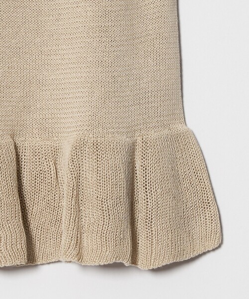 BEAUTY&YOUTH UNITED ARROWS（ビューティーアンドユースユナイテッドアローズ）の「コットン ペプラム 2WAY ベスト ウォッシャブル（ベスト・レディース・ベージュ/ライトグレー/ブラック・FREE）」の14枚目の写真