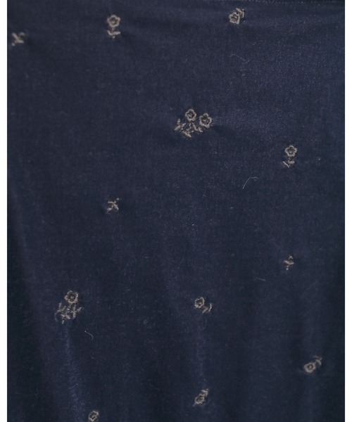 anuke(アンヌーク)の「Embroidery Flower Velourskirt(スカート・レディース・ネイビー/ブラウン・38inch/36inch)」の11枚目の写真