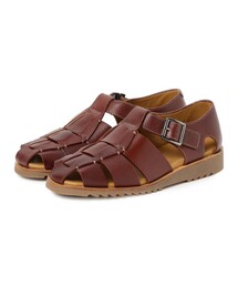 BEAMS F | 【別注】Paraboot / PACIFIC グレインレザー グルカサンダル(ドレスシューズ)