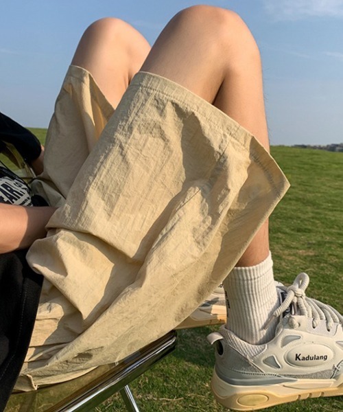 KELVIN(ケルヴァン)の「Trail Nylon Shorts トレイルナイロンショーツ(その他パンツ・メンズ・ベージュ/ブラック・FREE)」の5枚目の写真
