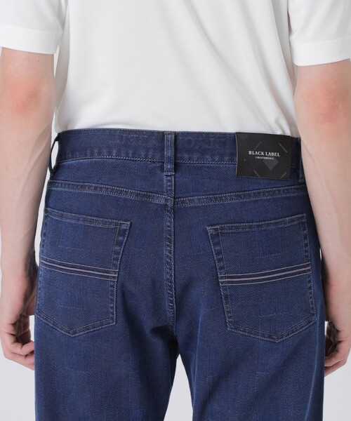 BLACK LABEL CRESTBRIDGE(ブラックレーベル・クレストブリッジ)の「シャドーチェックデニム(その他パンツ・メンズ・ブラック/ブルー/グレー系その他/ネイビー・L/M/S/XL)」の9枚目の写真
