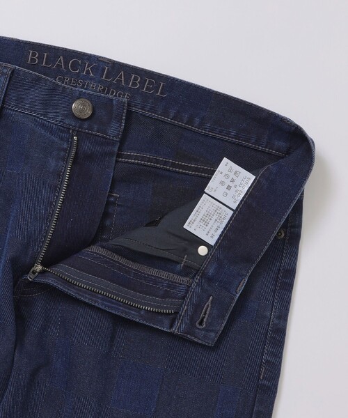 BLACK LABEL CRESTBRIDGE(ブラックレーベル・クレストブリッジ)の「シャドーチェックデニム(その他パンツ・メンズ・ブラック/ブルー/グレー系その他/ネイビー・L/M/S/XL)」の13枚目の写真