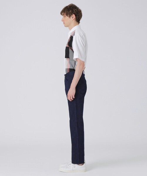 BLACK LABEL CRESTBRIDGE(ブラックレーベル・クレストブリッジ)の「シャドーチェックデニム(その他パンツ・メンズ・ブラック/ブルー/グレー系その他/ネイビー・L/M/S/XL)」の16枚目の写真
