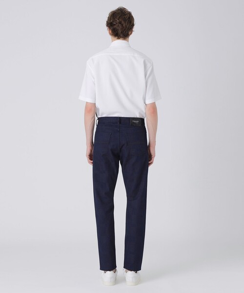 BLACK LABEL CRESTBRIDGE(ブラックレーベル・クレストブリッジ)の「シャドーチェックデニム(その他パンツ・メンズ・ブラック/ブルー/グレー系その他/ネイビー・L/M/S/XL)」の17枚目の写真