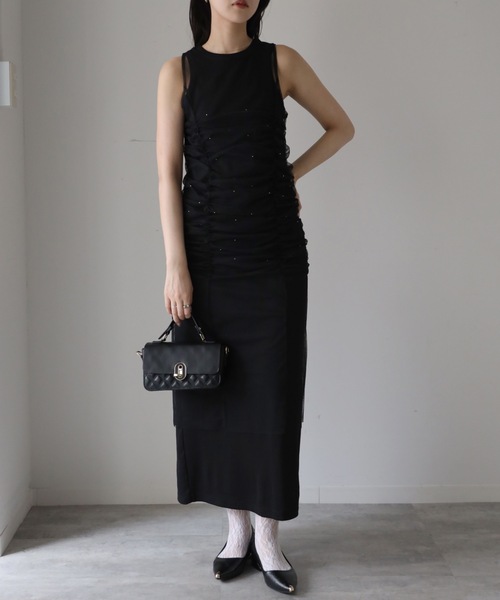 model：164cm. 着用サイズ：FREE