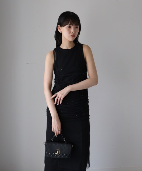 model：164cm. 着用サイズ：FREE