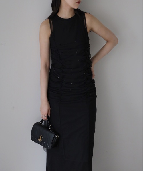model：164cm. 着用サイズ：FREE