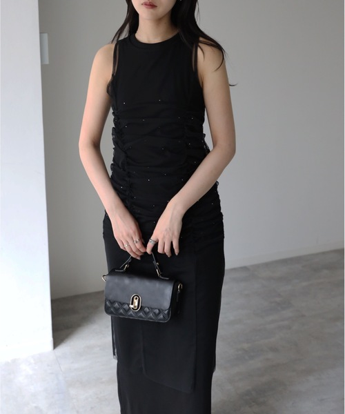 model：164cm. 着用サイズ：FREE