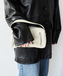 【WEB限定】ソフトレザーライクミニショルダーバッグ