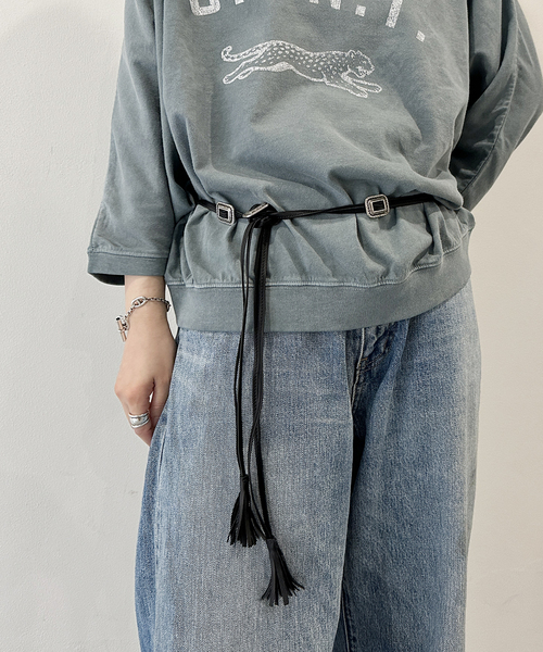 FRAMeWORK(フレームワーク)の「PUNTOVITA / プントヴィータ SQUARE CONCHO BELT(ベルト・レディース・ブラック/ブラウン・FREE)」の10枚目の写真