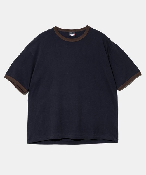SCREEN STARS(スクリーンスターズ)の「SCREEN STARS/スクリーンスターズ 甘編み天竺 RINGER TEE(Tシャツ/カットソー・メンズ・チャコールグレー/グレー/ホワイト・MEDIUM/X-LARGE/LARGE)」の1枚目の写真
