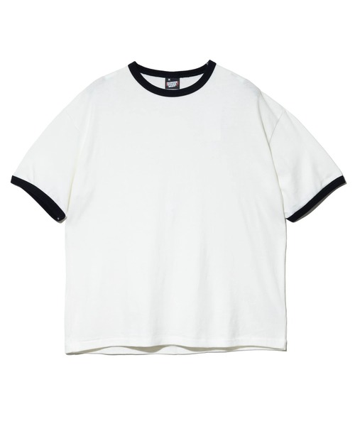 SCREEN STARS(スクリーンスターズ)の「SCREEN STARS/スクリーンスターズ 甘編み天竺 RINGER TEE(Tシャツ/カットソー・メンズ・チャコールグレー/グレー/ホワイト・MEDIUM/X-LARGE/LARGE)」の4枚目の写真