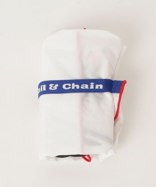 DOUBLE STANDARD CLOTHING(ダブルスタンダードクロージング)の「Ball&Chain/ Block Stripe Bottom ミニショッピングバッグ(エコバッグ/サブバッグ・レディース・オフホワイト・FREE)」の2枚目の写真