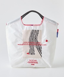 DOUBLE STANDARD CLOTHING | Ball&Chain/ Block Stripe Bottom ミニショッピングバッグ(エコバッグ/サブバッグ)