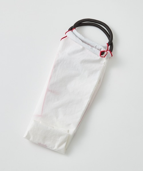DOUBLE STANDARD CLOTHING(ダブルスタンダードクロージング)の「Ball&Chain/ Block Stripe Bottom ミニショッピングバッグ(エコバッグ/サブバッグ・レディース・オフホワイト・FREE)」の13枚目の写真
