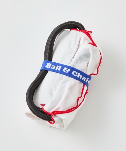 DOUBLE STANDARD CLOTHING(ダブルスタンダードクロージング)の「Ball&Chain/ Block Stripe Bottom ミニショッピングバッグ(エコバッグ/サブバッグ・レディース・オフホワイト・FREE)」の15枚目の写真