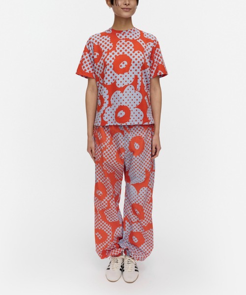 marimekko(マリメッコ)の「【kioski】 Else Unikko / shirt(Tシャツ/カットソー・レディース・ピンク系その他/ブルー系その他・X-SMALL/SMALL)」の2枚目の写真