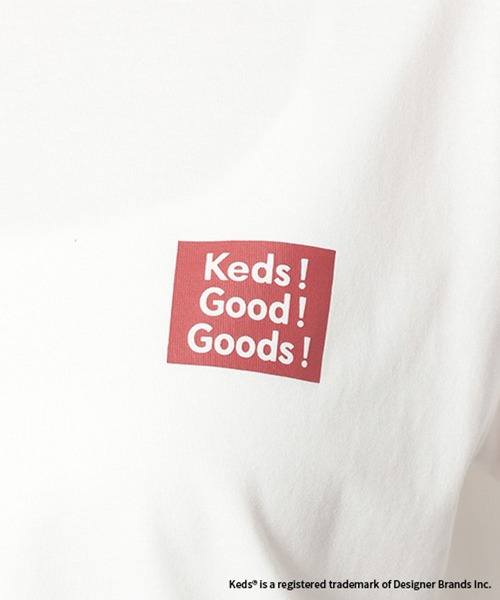 studio CLIP(スタディオクリップ)の「【Keds】コンパクトTシャツ(Tシャツ/カットソー・レディース・ネイビー/ホワイト・FREE)」の16枚目の写真