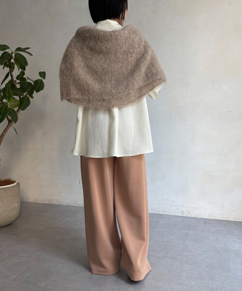 Jena espace merveilleux(ジェナ エスパスメルヴェイユ)の「ボンディングイージーパンツ(その他パンツ・レディース・ベージュ/グレー・FREE)」の9枚目の写真
