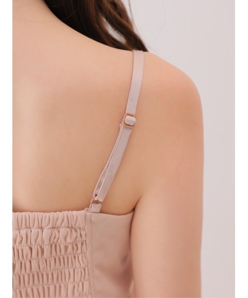 M me eme(エムミーエメ)の「Veil tulle ensemble onepiece(eme11100)(セットアップ・レディース・アイボリー/ピンク・FREE)」の20枚目の写真