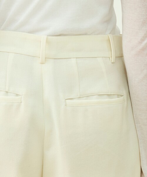 MACPHEE(マカフィー)の「ウールサキソニー ベイカーパンツ(その他パンツ・レディース・ブラウン系その他/チャコールグレー/オフホワイト・34/32/36)」の9枚目の写真