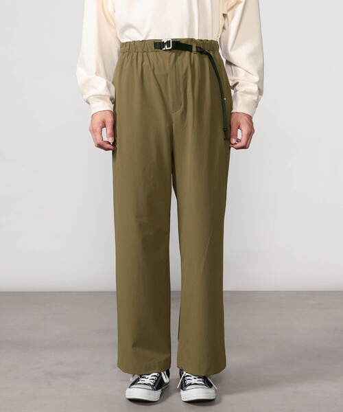 Bshop(ビショップ)の「Gymphlex | ストレート イージーパンツ MEN(その他パンツ・メンズ・ブラック/グレイッシュベージュ・L)」の11枚目の写真