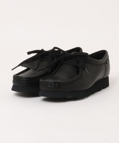 Clarks(クラークス)の「Clarks/クラークス/Wallabee GTX(モカシン/デッキシューズ・レディース・ブラック系その他・5/4.5)」の1枚目の写真