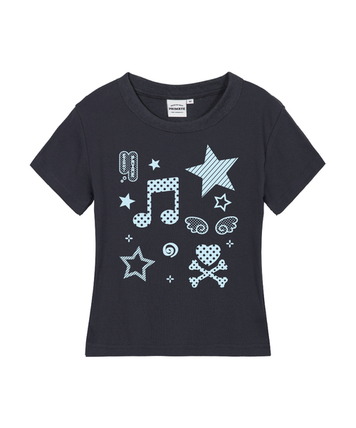 PRIMATE(プライメイト)の「SONG レディース スリムフィット 半袖Tシャツ 7 COLORS(Tシャツ/カットソー・レディース・ホワイト/カーキ/クリーム/ラベンダー/チャコール/ブラック/スカイブルー・SMALL/MEDIUM/LARGE)」の3枚目の写真