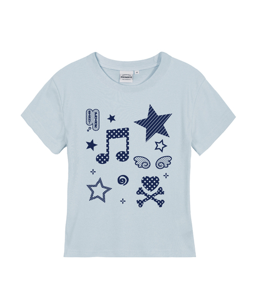 PRIMATE(プライメイト)の「SONG レディース スリムフィット 半袖Tシャツ 7 COLORS(Tシャツ/カットソー・レディース・ホワイト/カーキ/クリーム/ラベンダー/チャコール/ブラック/スカイブルー・SMALL/MEDIUM/LARGE)」の6枚目の写真