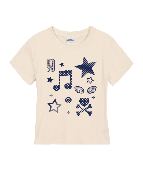 PRIMATE(プライメイト)の「SONG レディース スリムフィット 半袖Tシャツ 7 COLORS(Tシャツ/カットソー・レディース・ホワイト/カーキ/クリーム/ラベンダー/チャコール/ブラック/スカイブルー・SMALL/MEDIUM/LARGE)」の8枚目の写真
