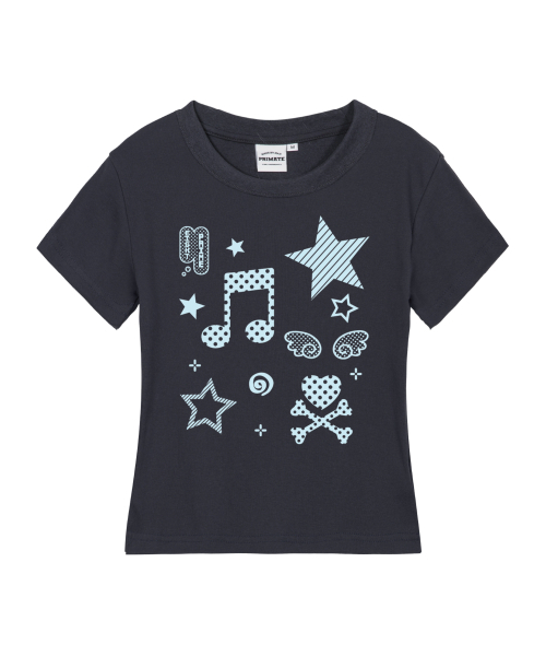 PRIMATE(プライメイト)の「SONG レディース スリムフィット 半袖Tシャツ 7 COLORS(Tシャツ/カットソー・レディース・ホワイト/カーキ/クリーム/ラベンダー/チャコール/ブラック/スカイブルー・SMALL/MEDIUM/LARGE)」の9枚目の写真