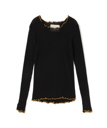 v::room（ヴィルーム）の「V::room コットンリブ ラウンドネックプルオーバー（Tシャツ/カットソー）」
