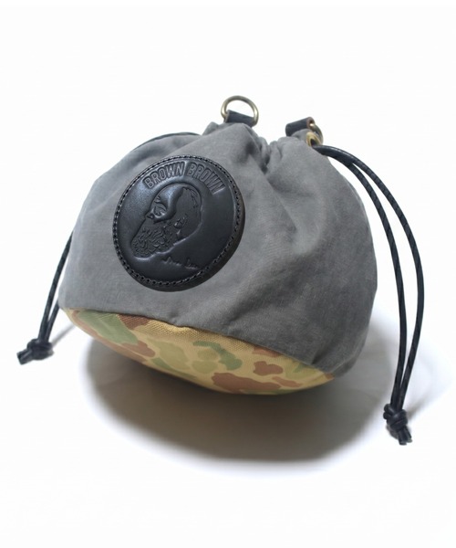 NATAL DESIGN(ネイタルデザイン)の「BALL BAG ND2(ショルダーバッグ・メンズ・カモフラージュ/ストライプ・FREE)」の1枚目の写真
