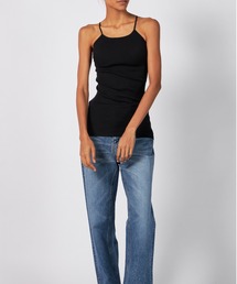 HAKUJI WOOL RIB BRA CAMISOLE