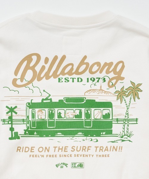 BILLABONG（ビラボン）の「ビラボン BILLABONG SURF TRAIN CREW（スウェット・レディース・クリーム・L/M）」の4枚目の写真