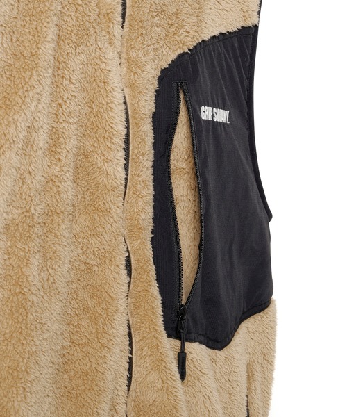 GRIP SWANY(グリップスワニー)の「【GSMCV-213】 GEAR FLEECE VEST(ベスト・メンズ・ブラック/キャメル/ブラウン/セージグリーン・S/XXL/M/L/XL)」の9枚目の写真
