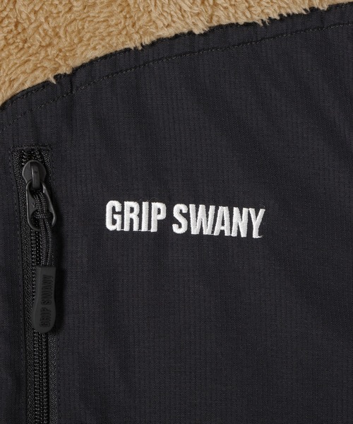 GRIP SWANY(グリップスワニー)の「【GSMCV-213】 GEAR FLEECE VEST(ベスト・メンズ・ブラック/キャメル/ブラウン/セージグリーン・S/XXL/M/L/XL)」の11枚目の写真