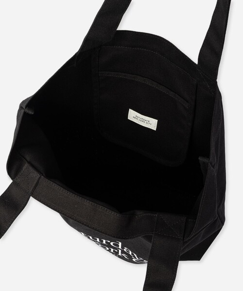 Saturdays NYC(サタデーズ ニューヨークシティ )の「Miller Standard Tote(トートバッグ・メンズ・ブラック/オフホワイト・FREE)」の8枚目の写真