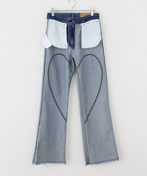 Carne Bollente（カルネボレンテ）の「Carne Bollente / カルネボレンテ Love Pants Live On - Jeans（デニムパンツ・レディース・ブルー・26）」の8枚目の写真