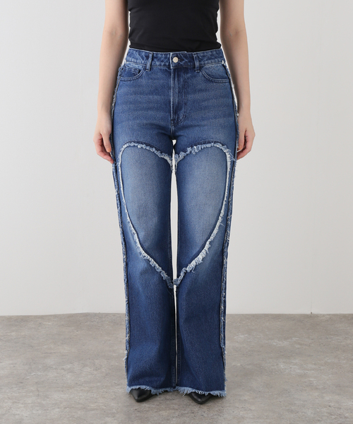 Carne Bollente（カルネボレンテ）の「Carne Bollente / カルネボレンテ Love Pants Live On - Jeans（デニムパンツ・レディース・ブルー・26）」の12枚目の写真