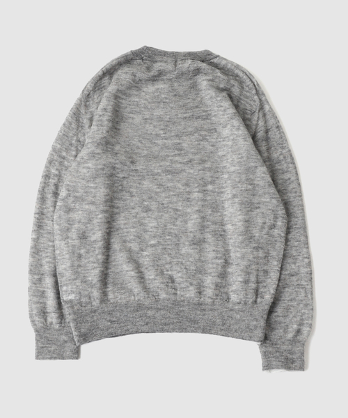 417 EDIFICE(フォーワンセブンエディフィス)の「crepuscule / クレプスキュール W/G Mohair Reversible P/O(ニット/セーター・メンズ・ブラウン/ブラック/チャコールグレー/ブラック系その他・1/2)」の5枚目の写真