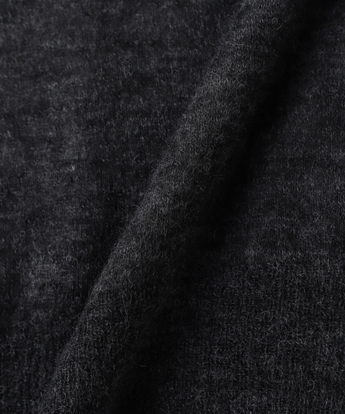 417 EDIFICE(フォーワンセブンエディフィス)の「crepuscule / クレプスキュール W/G Mohair Reversible P/O(ニット/セーター・メンズ・ブラウン/ブラック/チャコールグレー/ブラック系その他・1/2)」の6枚目の写真