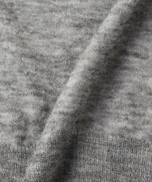 417 EDIFICE(フォーワンセブンエディフィス)の「crepuscule / クレプスキュール W/G Mohair Reversible P/O(ニット/セーター・メンズ・ブラウン/ブラック/チャコールグレー/ブラック系その他・1/2)」の8枚目の写真