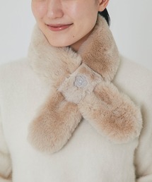 CLATHAS（クレイサス）の「フェイクファー差し込みマフラー（マフラー）」