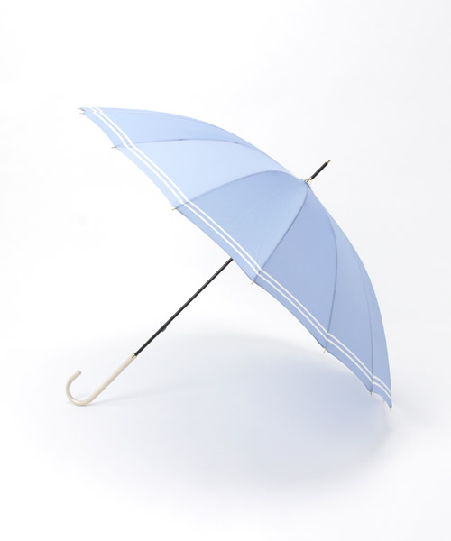 NATURAL BEAUTY BASIC（ナチュラルビューティーベーシック）の「フレームライン長傘（長傘・レディース・ネイビー/ブルー/ピンク・ﾌﾘ-）」の3枚目の写真