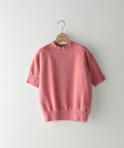 Steven Alan(スティーブンアラン)の「<Steven Alan>PIECE DYE SWEAT SHORT SLEEVE/スウェット◆(Tシャツ/カットソー・レディース・ベージュ/ピンク/ロイヤルブルー・FREE)」の3枚目の写真