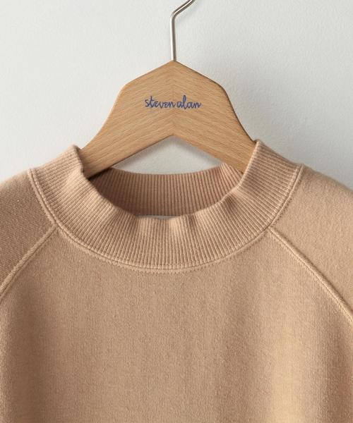 Steven Alan(スティーブンアラン)の「<Steven Alan>PIECE DYE SWEAT SHORT SLEEVE/スウェット◆(Tシャツ/カットソー・レディース・ベージュ/ピンク/ロイヤルブルー・FREE)」の5枚目の写真