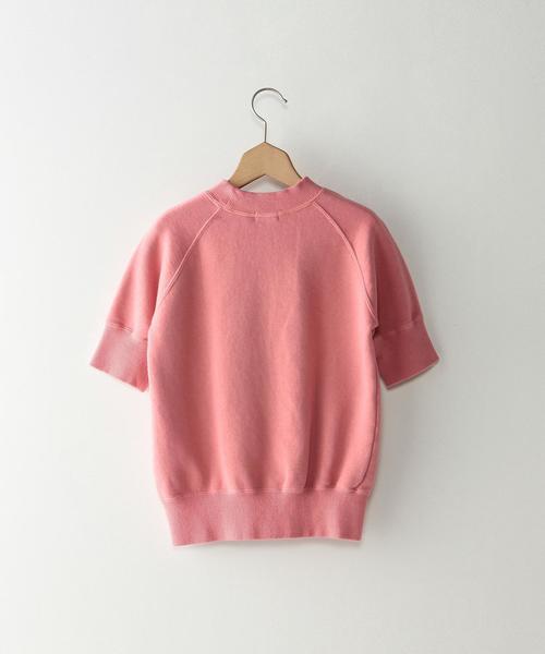Steven Alan(スティーブンアラン)の「<Steven Alan>PIECE DYE SWEAT SHORT SLEEVE/スウェット◆(Tシャツ/カットソー・レディース・ベージュ/ピンク/ロイヤルブルー・FREE)」の9枚目の写真